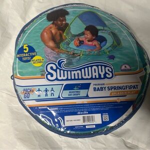 SwimWays Blue Baby Spring Float